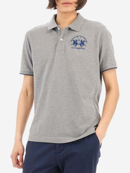 Polo Μπλούζα Κοντομάνικη Γκρι