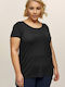 Bodymove Damen T-Shirt Schwarz