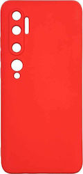 Sonique Silicone Back Cover Red (Xiaomi Mi Note 10 / Mi Note 10 Pro)