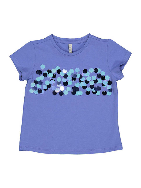 Kinder-T-Shirt Blau