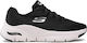 Skechers Arch Fit Sunny Outlook Sport Shoes Running Black