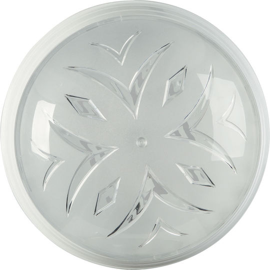 ArkoLight Ceiling Mount Light 24cm White with Socket E27
