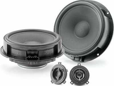 Focal Car Speaker Set IS VW 165 Separate with 120W RMS (2 Way)