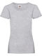 Fruit of the Loom Valueweight T Women's Short Sleeve Promotional T-Shirt Heather grey