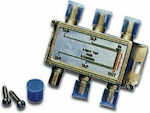 Connect 4-way Taps 5-2400MHz Splitter Satellite HT 11036