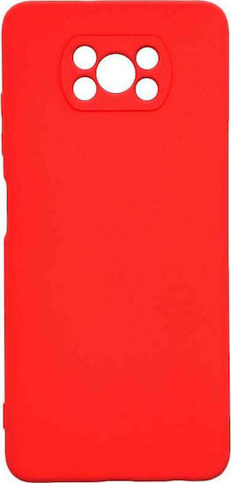 Sonique Liquid Back Cover Silicon Roșu (Poco X3 NFC / X3 Pro) 46-62116
