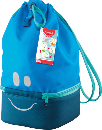 Maped Kids' Lunch Bag Shoulderbag Blue 18.5x18.5x36cm
