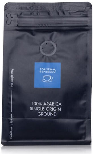 Ipanema Espresso Espresso Coffee Single Origin Arabica Brazil Premium Ground 250gr