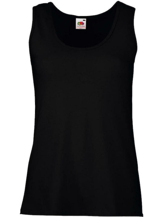 Fruit of the Loom Valueweight Women's Sleeveless Promotional Blouse Black