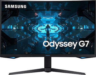 Samsung Odyssey G7 VA HDR Curved Gaming Monitor 32" QHD 2560x1440 240Hz με Χρόνο Απόκρισης 1ms GTG