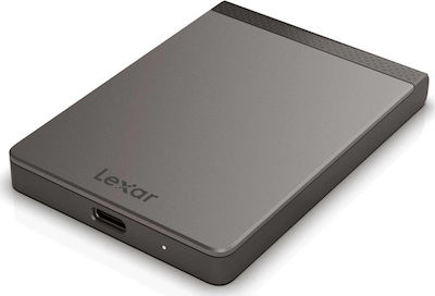 Lexar Sl200 Portable USB 3.1 External 2.5" SSD 1TB Gray