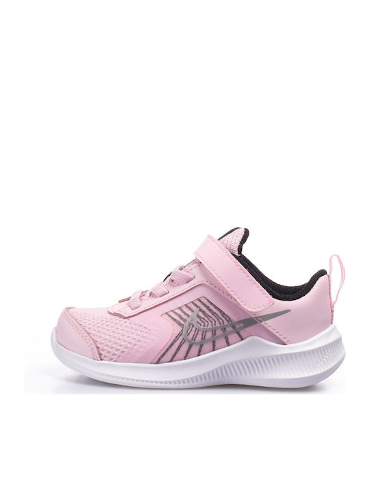 Nike Αθλητικά Παιδικά Παπούτσια Running Downshifter 11 Pink Foam / Metallic Silver / Black / White