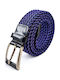 Stefano Corsini Braided Belt - Blue