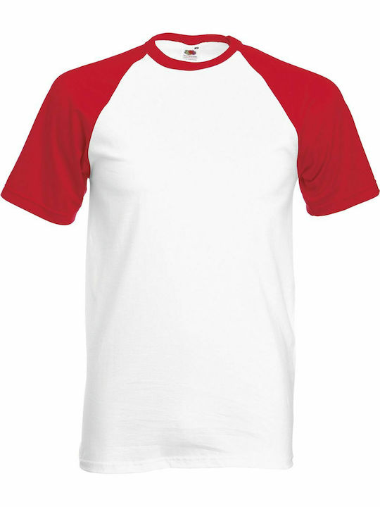 Fruit of the Loom Valueweight Baseball T Bărbăt...