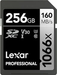 Lexar Professional 1066x SDXC 256GB Clasa 10 U3 V30 UHS-I