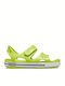Crocband II Children's Anatomical Beach Shoes Green