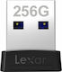 Lexar JumpDrive S47 256GB USB 3.1 Stick Μαύρο