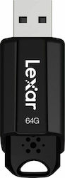 Lexar JumpDrive S80 64GB USB 3.1 Stick Negru