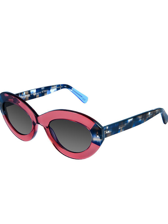 Urban Owl Cora Women's Sunglasses with Orange P...