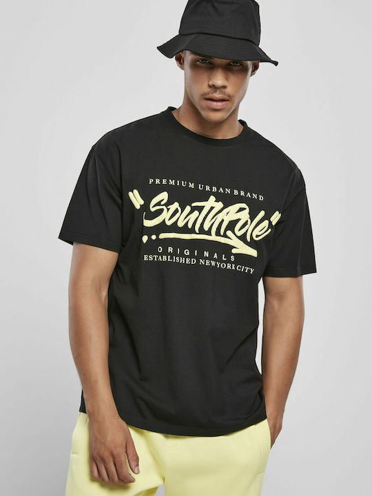 Southpole SP084 T-shirt Μαύρο