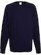 Fruit of the Loom Lightweight Raglan Ανδρική Διαφημιστική Μπλούζα Μακρυμάνικη Deep Navy