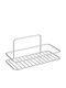 Metaltex 404209 Montat pe perete Raft de Baie Metalic cu 1 Raft 25x15x11cm