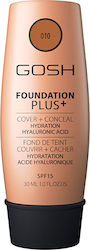 Gosh Фон дьо тен Plus+ Cover & Conceal SPF15 01...