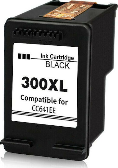 VS Συμβατό Μελάνι Εκτυπωτή InkJet HP 300XL CC641EE 600 Σελίδων Μαύρο