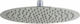 Creavit SH3040 Στρογγυλή Κεφαλή Ντουζ 40cm Inox
