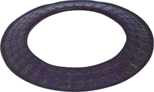Biofan Rosettenkragen Rauchrohr Metall 150mm Schwarz