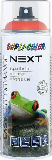 Dupli Color Spray Paint Next with Matt Effect Budapest Orange 400ml