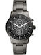 Fossil HR Collider Hybrid Oțel inoxidabil 42mm Ceas inteligent cu pulsometru (Gri)