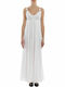 Dondup - Φόρεμα Γυναικείο S19A897-000, ΛΕΥΚΟ, ΓΥΝΑΙΚΑ