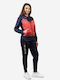Tuta Visa Trainingsanzug mit Gummizug Navy / Red