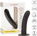 Calexotics Boundless Silicone Smooth Probe Anal Dildo Black 17.5cm