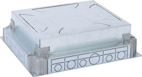 Legrand Flush Electrical Box Self-adjusting for Concrete 12/18M in Gray Color