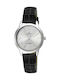 Watch with Black Leather Strap RA482604