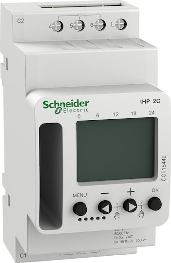 Schneider Electric Acti 9 Digital Time Delay Relay Daily With Standby 10 Years