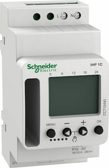 Schneider Electric Acti 9 Digital Time Delay Relay Daily With Standby 10 Years