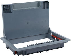 Legrand Schalterdose 8 oder 12 Elemente in Silber Farbe 088000 Legrand Schalterdose 8 oder 12 Elemente in Silber Farbe 088000