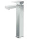 Karag Delos Mixing Tall Sink Faucet Silver