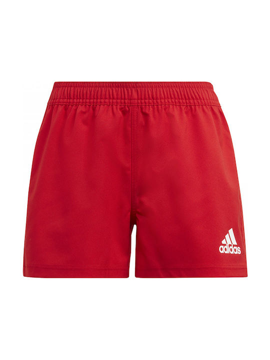 Adidas Kids Athletic Shorts/Bermuda Red