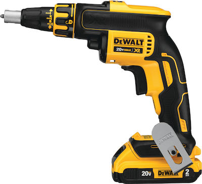 Dewalt Κατσαβίδι Γυψοσανίδας Μπαταρίας Brushless 18V 2x2Ah