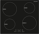 Heinner Autonomous Cooktop with Induction Burners and Locking Function 59x49cm