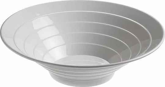 Leone La Perle Melamine Salad Bowl White 36x36x11cm
