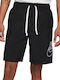 Nike Sportswear Alumni Sportliche Herrenshorts Schwarz