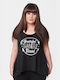 Bodymove Women's Oversized T-shirt Black