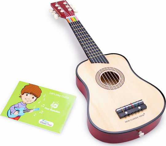 New Classic Toys Holz Gitarre De Luxe Für 3+ Jahre