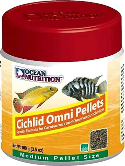 Ocean Nutrition Omni Pellets Cichlid Food Sticks with Spirulina 100gr