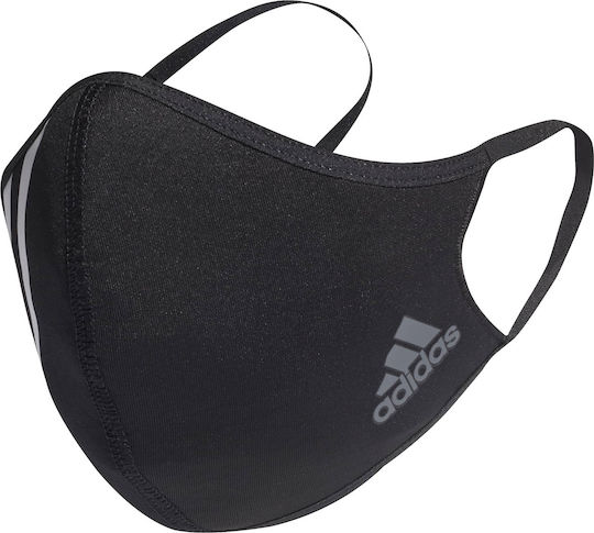 adidas Μάσκα Προστασίας Υφασμάτινη M/L Μαύρη HF7045 1τμχ